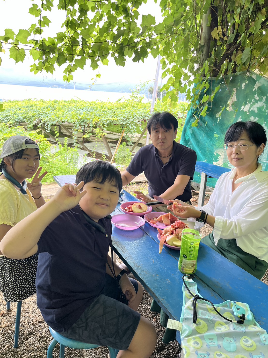 ご家族でももの食べ放題を満喫